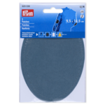 Prym Faux Suede Elbow Patches, 3.74" x 5.71" (9.5x14.5 cm) Denim blue