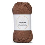 LindeHobby Cotton 8/8 – Natural Harmony, 10 balls 034 Castagna