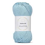 LindeHobby Cotton 8/8 - Soft Pastel Dream, 10 skeins 002 Aquamarina