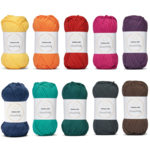 LindeHobby Cotton 8/8 – Autumn Glow, 10 skeins