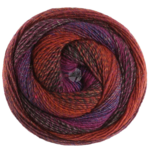 Lana Grossa Gomitolo Gala 4029 Burgundy/black-red/red violet/purple/blue violet/dark blue/rust red/terracotta