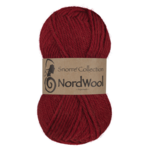 Viking Snorre NordWool 161 Dark burgundy