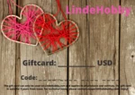 Giftcard for LindeHobby.com