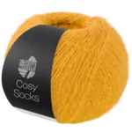 Lana Grossa Cosy Socks 11 Yellow orange