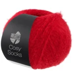 Lana Grossa Cosy Socks 17 Red