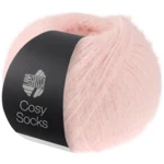 Lana Grossa Cosy Socks 01 Rose