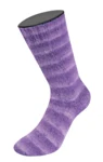 Lana Grossa Cosy Socks Soft Stripes 114 Pale lilac/lilac/violet