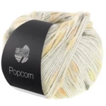 Lana Grossa Popcorn 10 Silver grey/beige/grey/dark grey