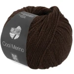 Lana Grossa Cool Merino 44 Dark grey brown