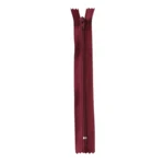 Cose Spiral Zipper, 4 mm (5.5"-19.7" / 14-50 cm) 578 Bordeaux