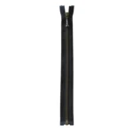 YKK Divisible Metal Zip 4 mm (9.8"-25.6" / 25-65 cm) 580 Black