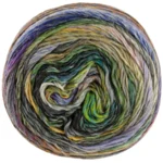 Lana Grossa Colorissimo 201 Light grey/Dark grey/Ice blue/Petrol/Soft pink/Old Rose/Grey Brown/Olive/Purple/Turquoise