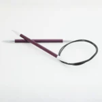 KnitPro Zing Circular Needles 10"-60" (25-150 cm), US 10 (6.00 mm)