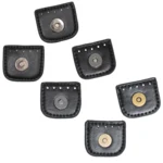 Go Handmade Magnetic Snap Closure 4 cm Black with gold, silver and bronze