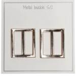 Go Handmade Metal Buckle 31 x 28 mm, Gold