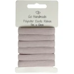 Go Handmade Elastic Band: 5 m x 10 mm, Mushroom