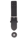 Go Handmade Clasp with press stud: Black/silver