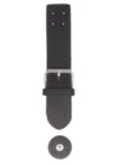 Go Handmade Clasp with press stud: Black/silver