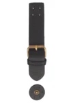 Go Handmade Clasp with press stud: Black/bronze