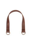 Go Handmade Bag Handle with O-ring: Brown/bronze