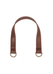 Go Handmade Bag Handle with O-ring: Brown/bronze