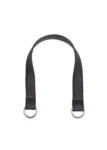 Go Handmade Bag Handle with O-ring: Black/silver