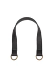 Go Handmade Bag Handle with O-ring: Black/bronze