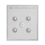 Go Handmade Pearl buttons: Half-round, Pearl