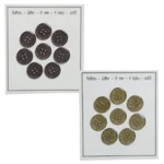 Go Handmade Glitter Buttons 15 mm