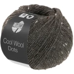 Lana Grossa Cool Wool Dots 10 Dark gray