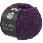 Lana Grossa Cool Wool Big Dots 103 Eggplant