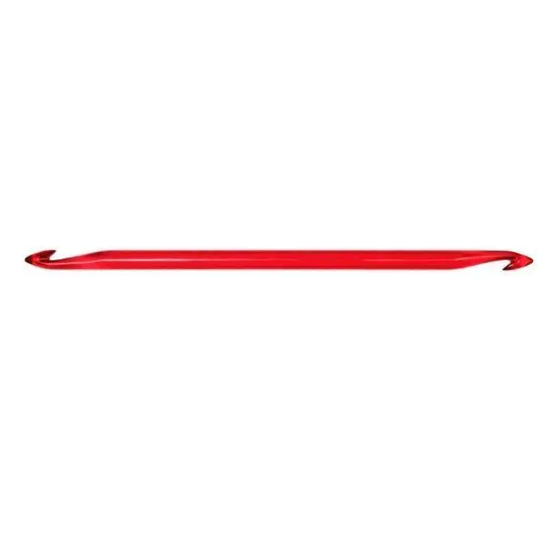 Clover Double End Tunisian Crochet Hooks - Bamboo - 15cm (4.00mm) - Wool Warehouse - Buy Yarn, Wool, Needles & Other Knitting Supplies Online