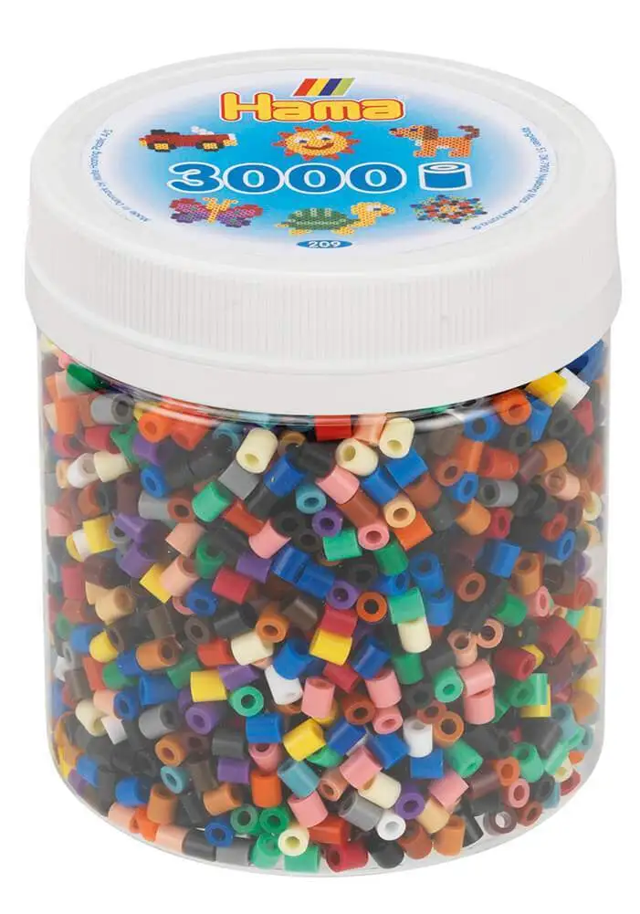 Hama Midi Beads, 3000 pcs.
