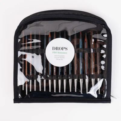 DROPS PRO Romance Interchangeable Circular Needle Set Deluxe