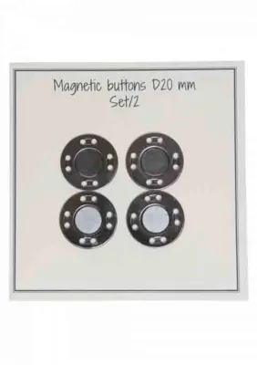 Go Handmade Magnetic Buttons 20 mm (2 pcs)