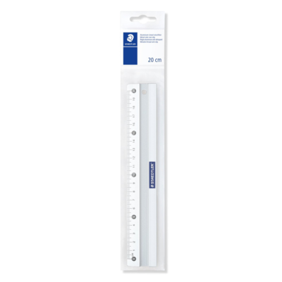 STAEDTLER Aluminum Ruler 20 cm
