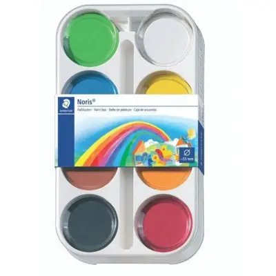 STAEDTLER Noris Club Painting Box 55 mm, 8 colours