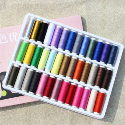 Sewing thread set, 39 colors