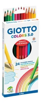 Giotto Colors 3.0 Coloured Pencils, 24 pcs