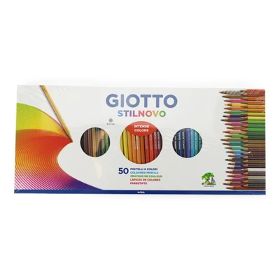 Giotto Stilnovo Coloured pencils, 50 pcs