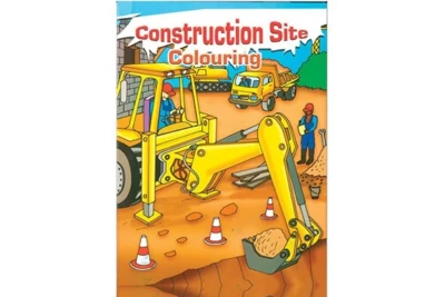 Colouring book A4 Construction Site, 16 pages