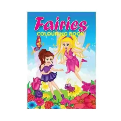 Colouring Book A4 Fairies, 16 pages