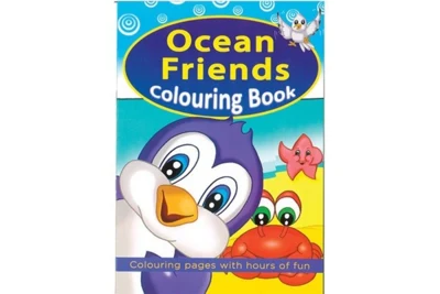 Colouring book A4 Ocean Friends, 16 pages