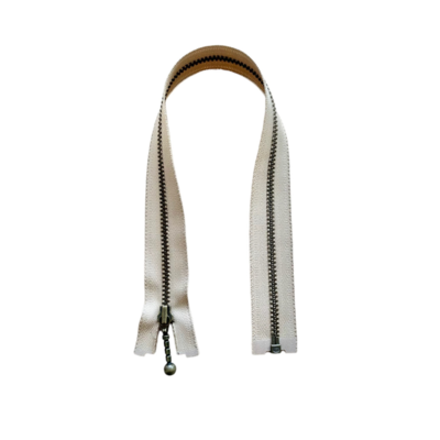 YKK Divisible Zipper Antique Brass 4 mm 35 cm