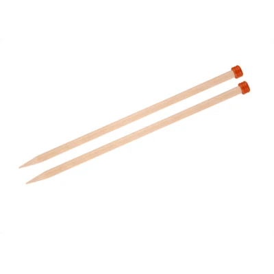 KnitPro Basix Birch Single Pointed Needles 30 cm (3.00 - 15.00 mm)