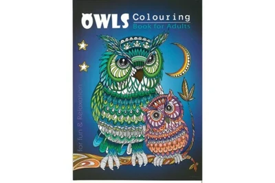 Colouring book A4 Owls, 32 pages
