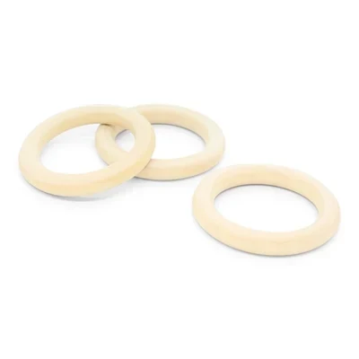 LindeHobby Wooden Rings 2.76" (7 cm), 3 pcs