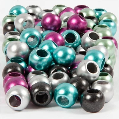 Congo beads 10 mm, 145 pcs