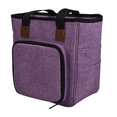 Knitting Bag Rectangular Purple
