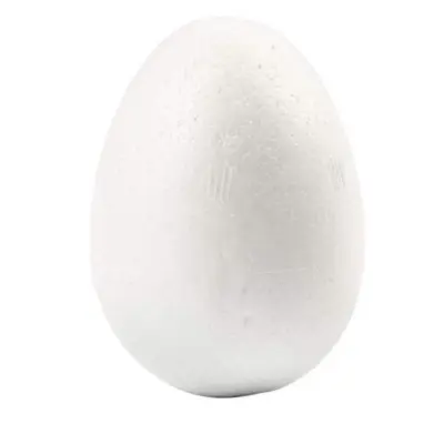 Polystyrene Eggs, 6 cm, 50 pcs